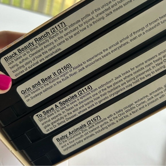 Vintage VHS Jack Hanna's Animal Adventures, favorites, collection, boxed set - Picture 4 of 8